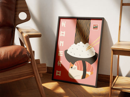 Plakat KONEKO-SUSHI