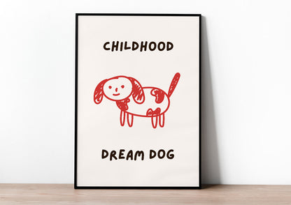 Plakat CHILDHOOD DOG