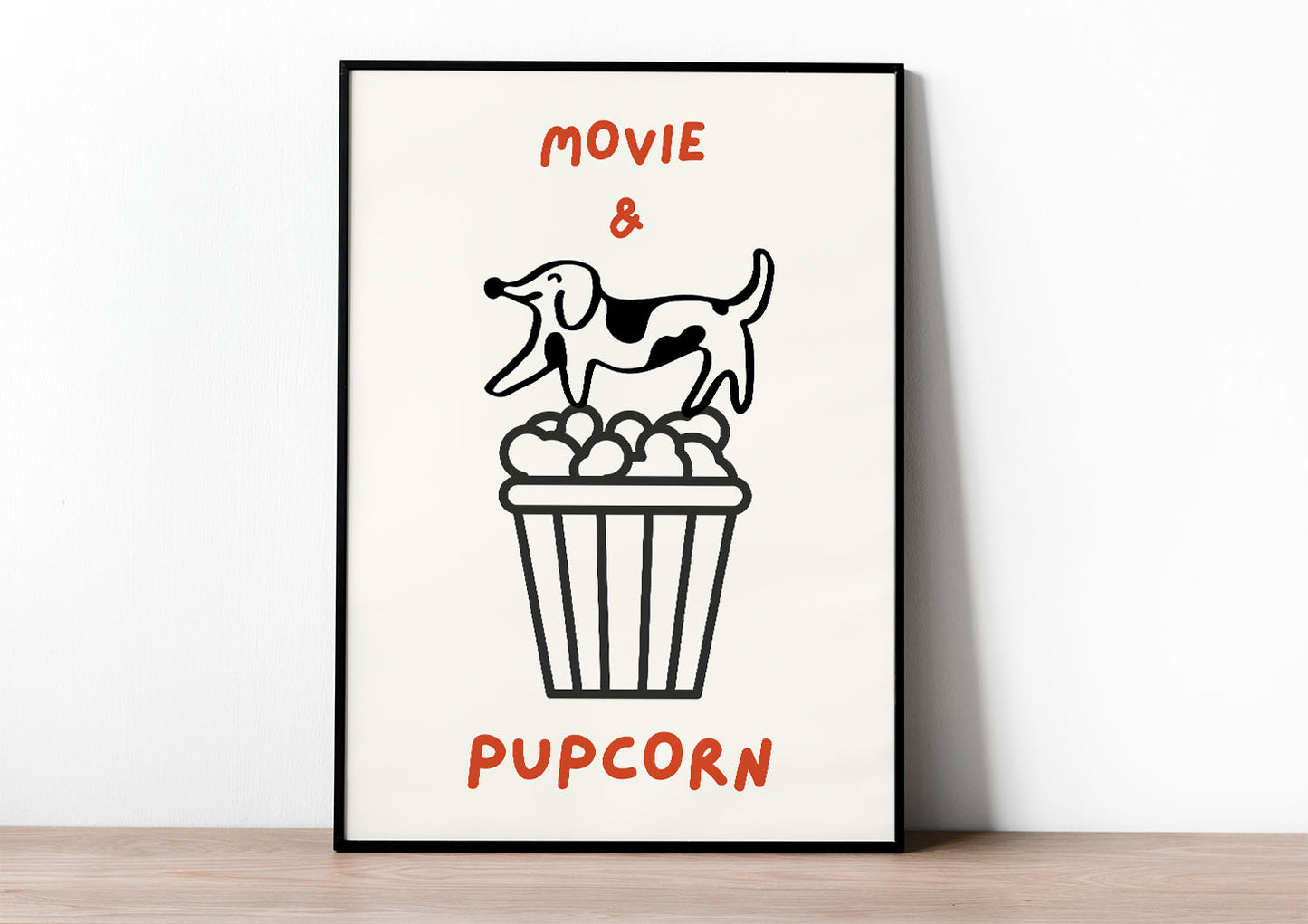 Plakat PUPCORN