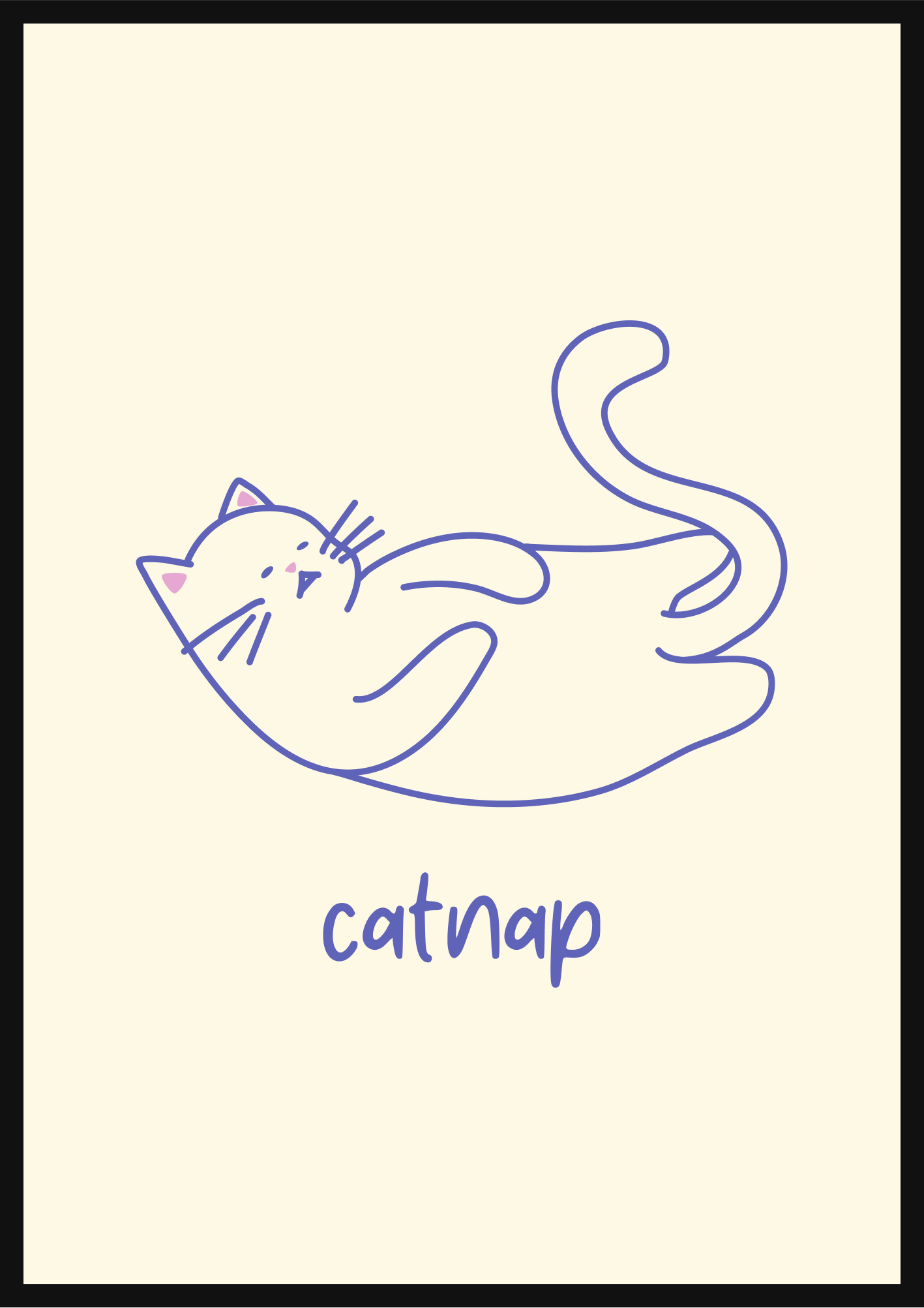 Plakat CATNAP