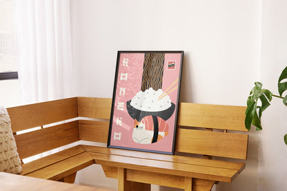 Plakat KONEKO-SUSHI