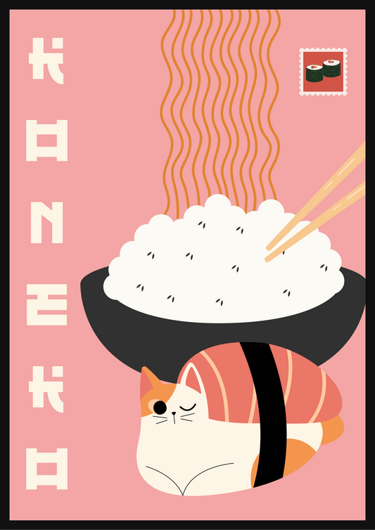 Plakat KONEKO-SUSHI