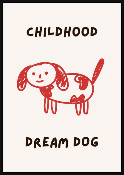 Plakat CHILDHOOD DOG