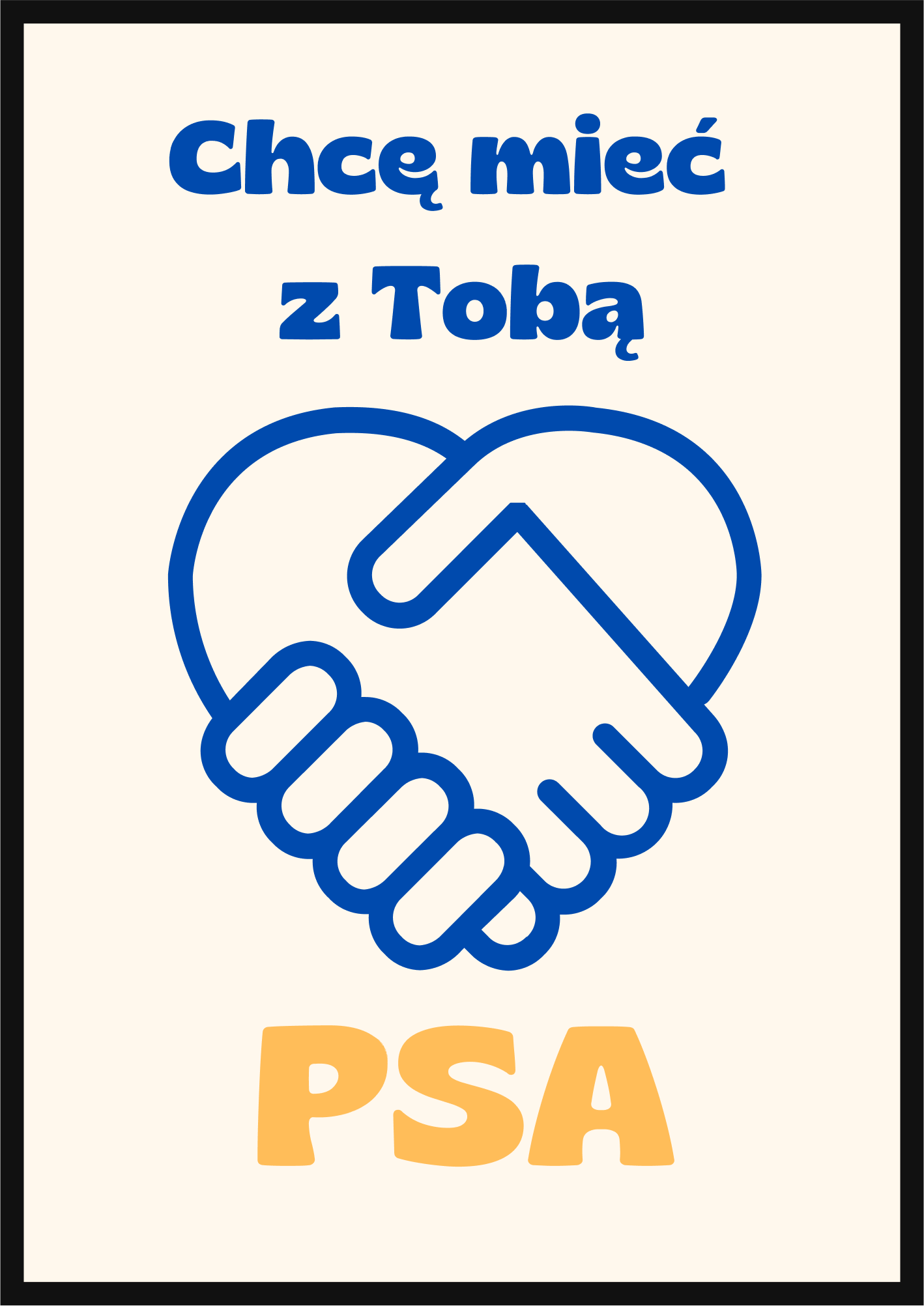 Plakat PSIE ZARĘCZYNY